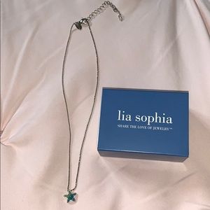 Like NEW Silver Lia Sophia Star Necklace